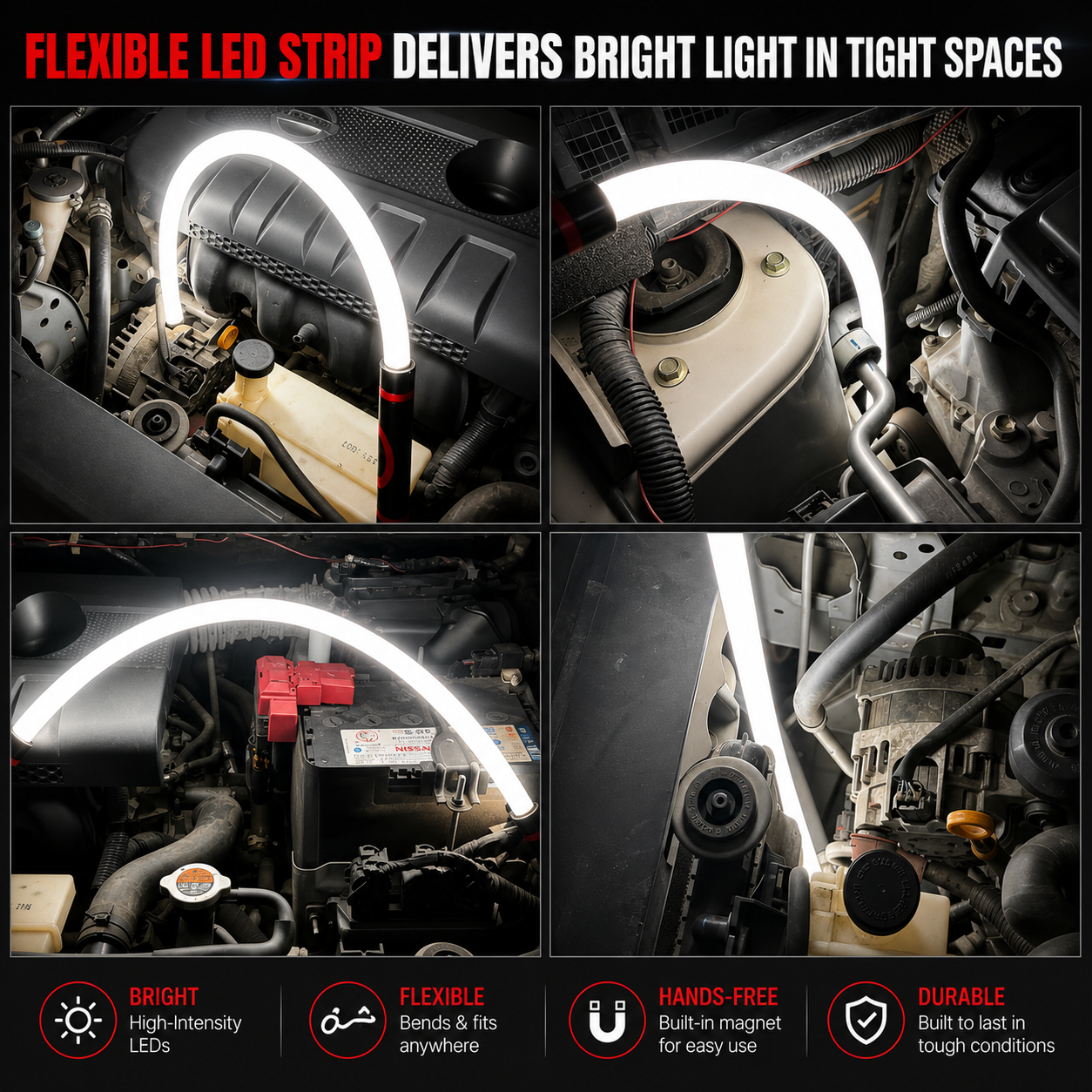 Achandise™ FlexBeam LED Work Lights