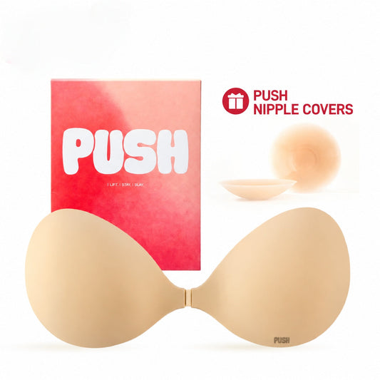 PUSH Adhesive Bra – No.1 Push-up Sticky Bra