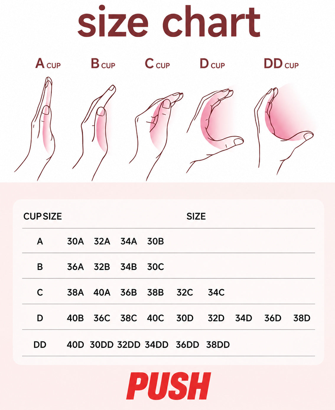 PUSH Adhesive Bra – No.1 Push-up Sticky Bra