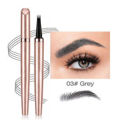 Long Lasting Waterproof Micro Fork Brow Pen