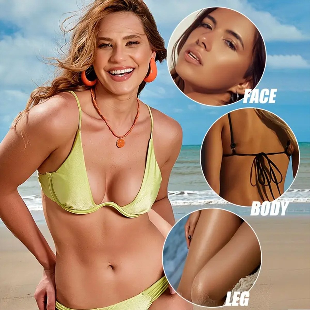 🌞 Get the Ultimate Sunless Glow – 49% OFF – ✨Self Tanner Lotion – For a Natural, Streak-Free Tan