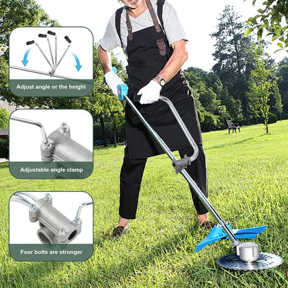 Aluminum Trimmer Handle with Bracket Clip