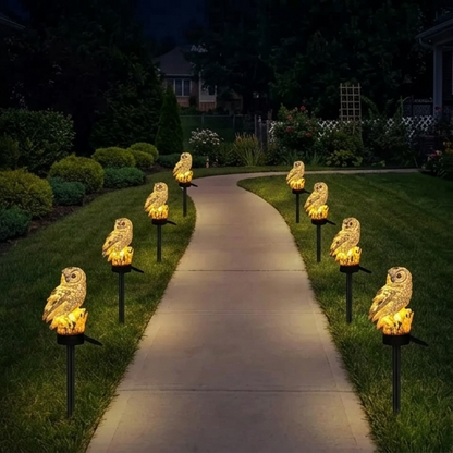 🎁 Last Day 50% OFF 🔥 Waterproof Solar Owl Light