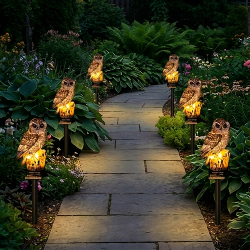 🎁 Last Day 50% OFF 🔥 Waterproof Solar Owl Light