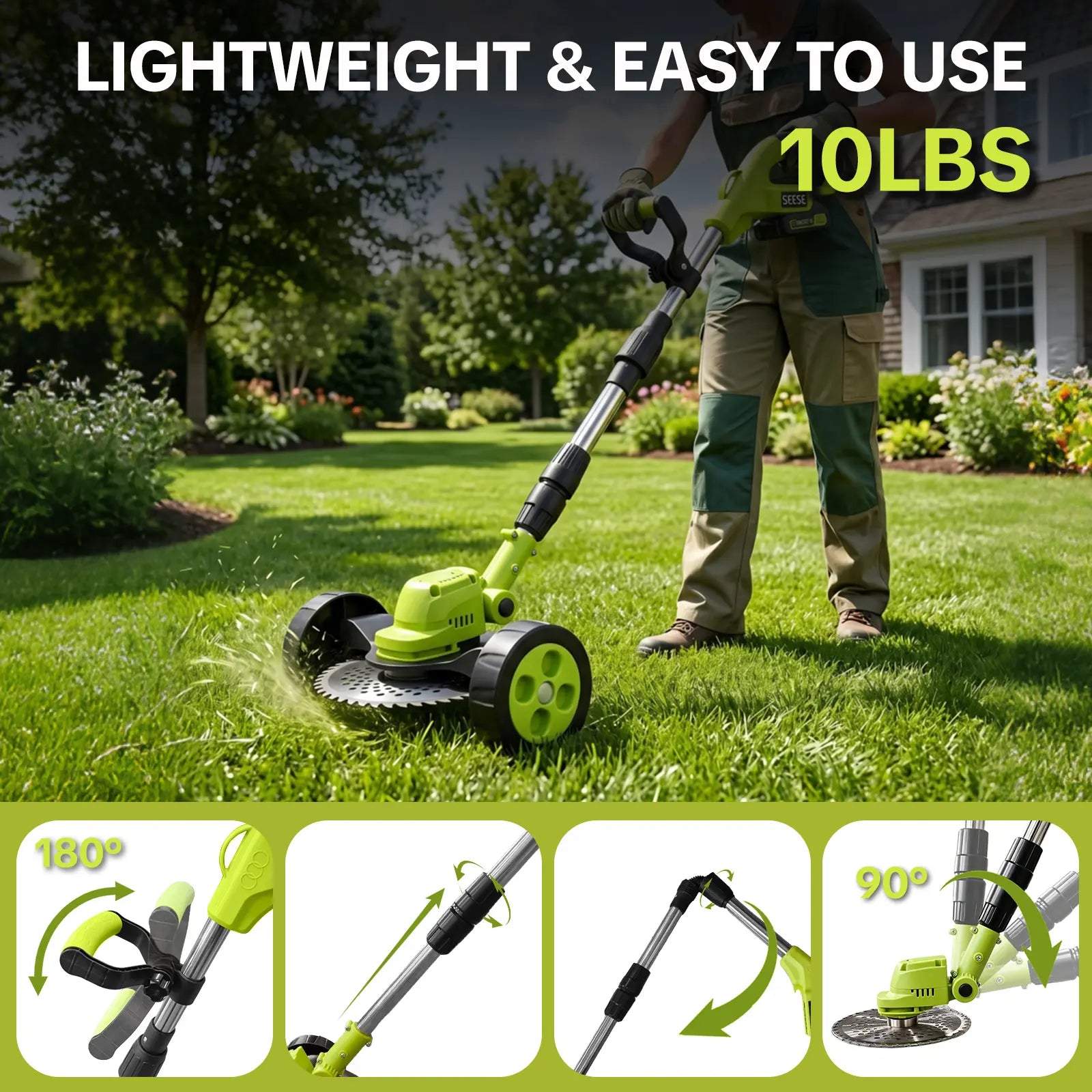 Complete cordless trimmer kit
