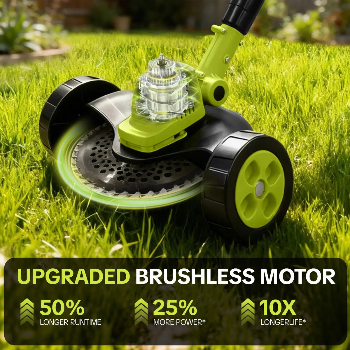 Brush cutting mode