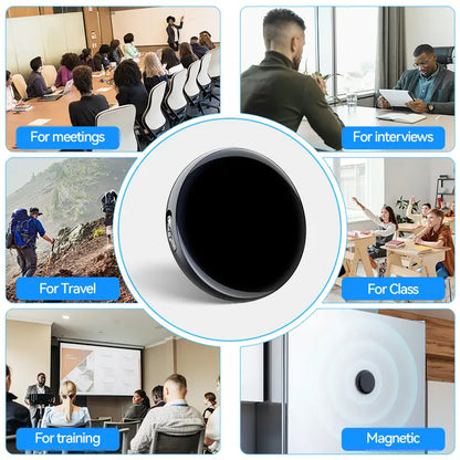 Ultra Magnetic Voice Recorder – Smart One-Touch Recording Device with Crystal-Clear Audio, Noise Reduction & Extended Battery Life