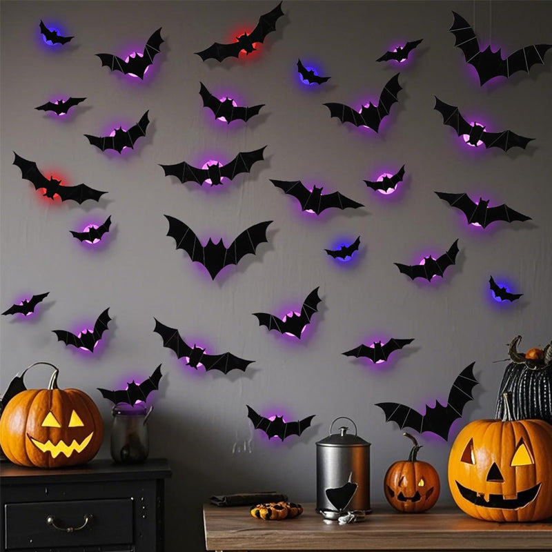 Halloween LED Flying Bat Decorations