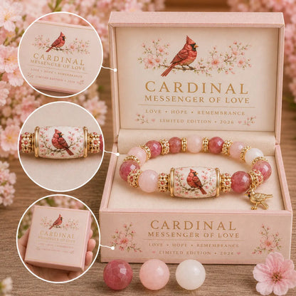 ❤ Love, Remembrance & Cardinal Blessings 🕊️ | 2026 Limited Edition Bracelet