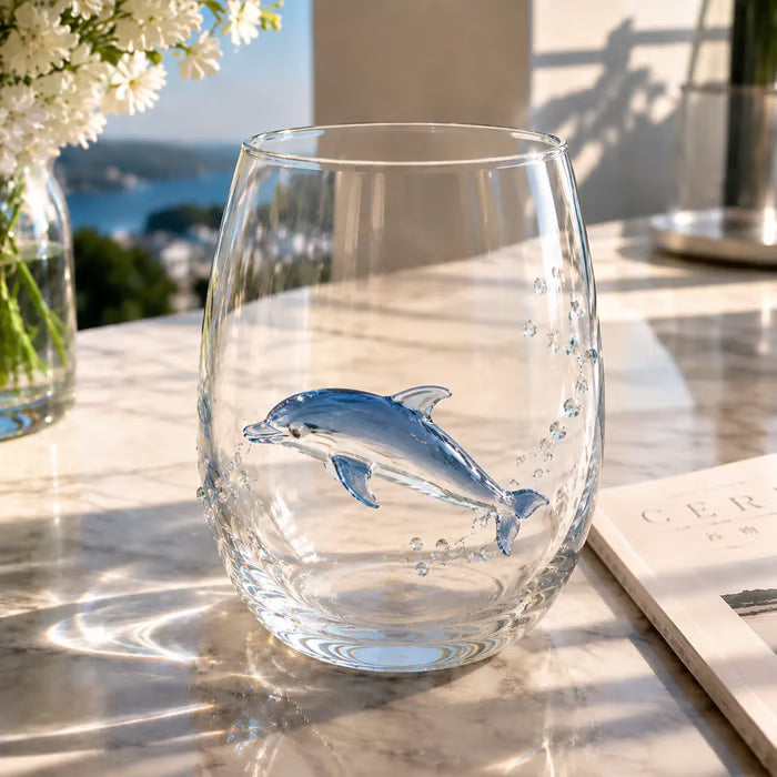 🔥Summer Sale-🌊Blue Ringed Octopus Handcrafted Glassware