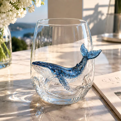 🔥Summer Sale-🌊Blue Ringed Octopus Handcrafted Glassware
