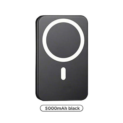 🔋 Magnetic Wireless Power Bank for iPhone – 5000mAh