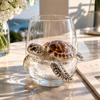 🔥Summer Sale-🌊Blue Ringed Octopus Handcrafted Glassware
