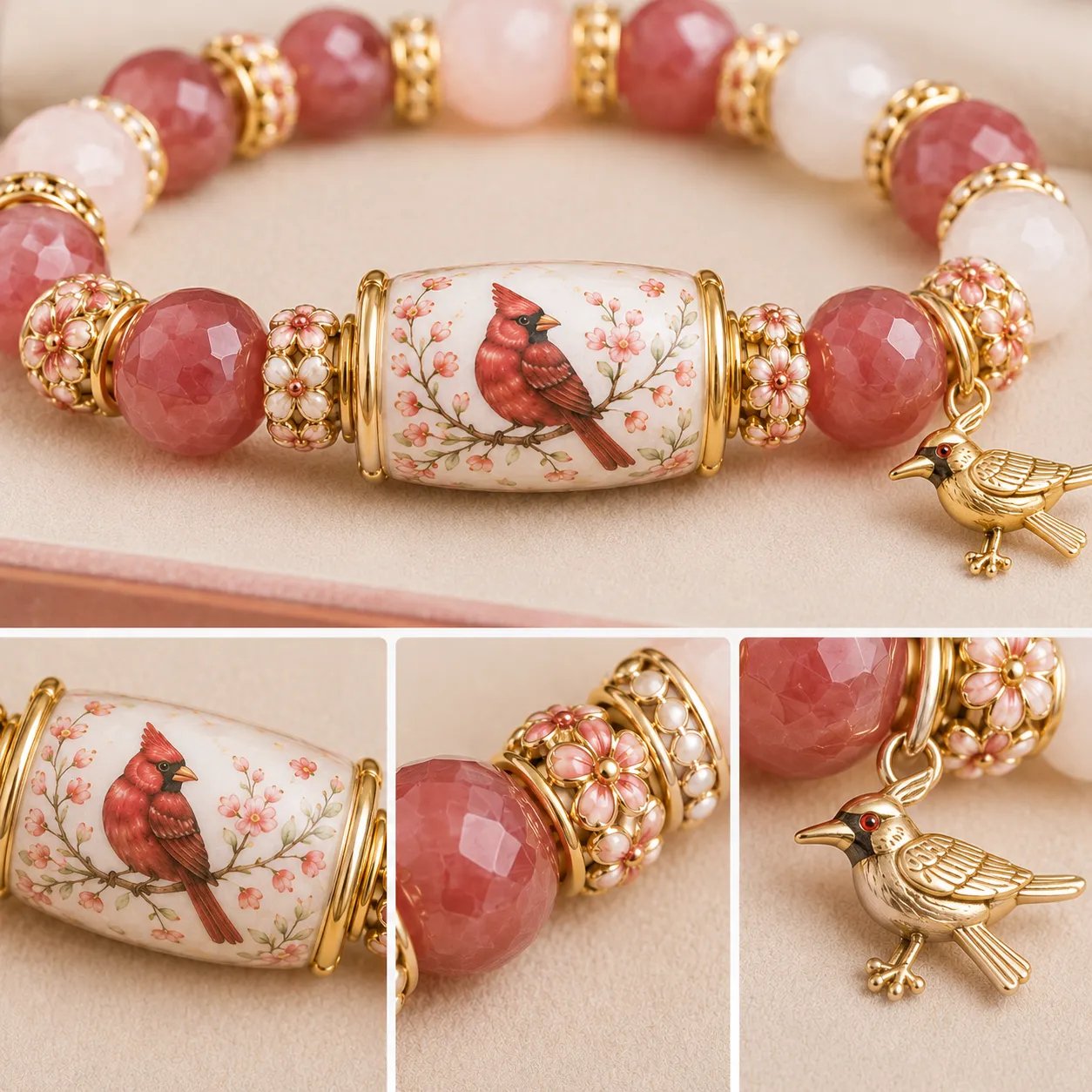 ❤ Love, Remembrance & Cardinal Blessings 🕊️ | 2026 Limited Edition Bracelet