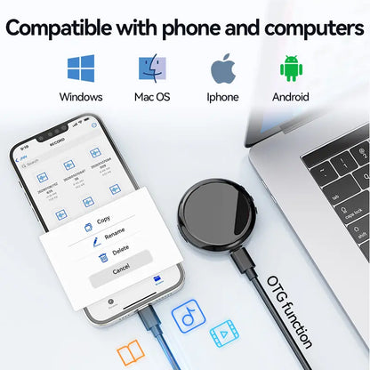 Ultra Magnetic Voice Recorder – Smart One-Touch Recording Device with Crystal-Clear Audio, Noise Reduction & Extended Battery Life