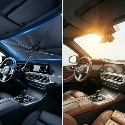 🔥100,000+ Happy Customers🚗Universal Portable Car Windshield Sunshade
