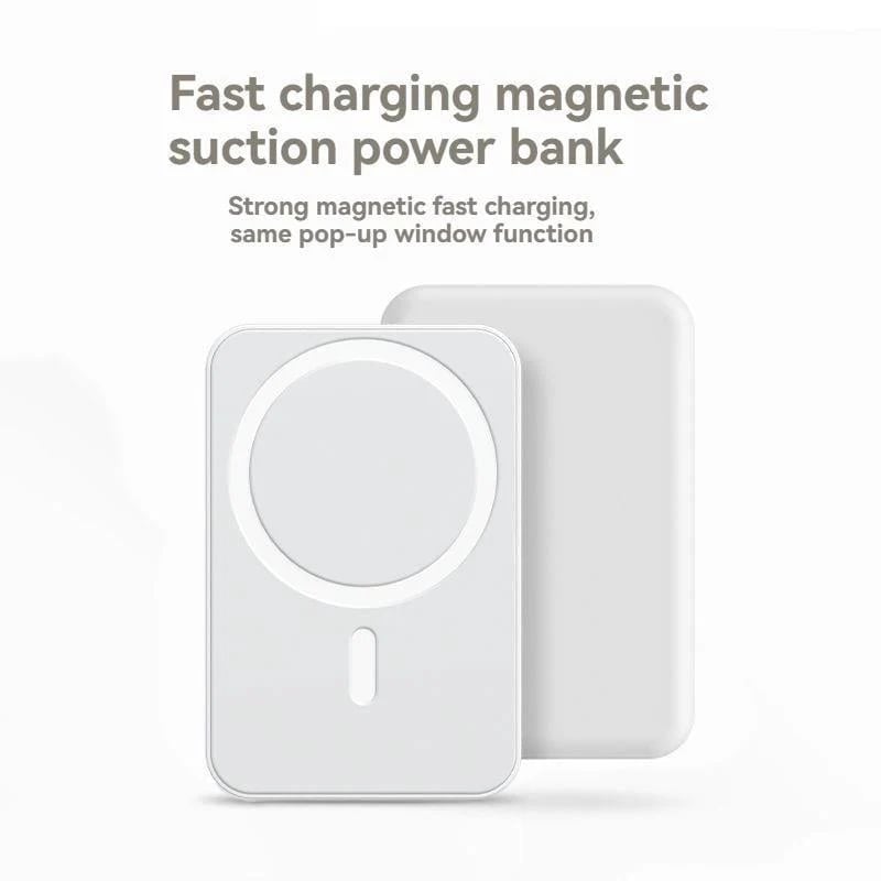 🔋 Magnetic Wireless Power Bank for iPhone – 5000mAh
