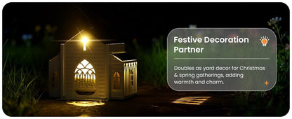 🎁 Last Day 60% OFF-✝️Church-Shaped Solar Bird Feeder(✨Same as in the video)