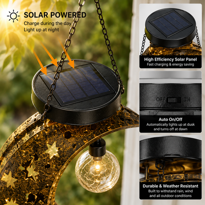 🎃 Halloween Early Bird Sale | 50% OFF Black Cat Moon Solar Lantern