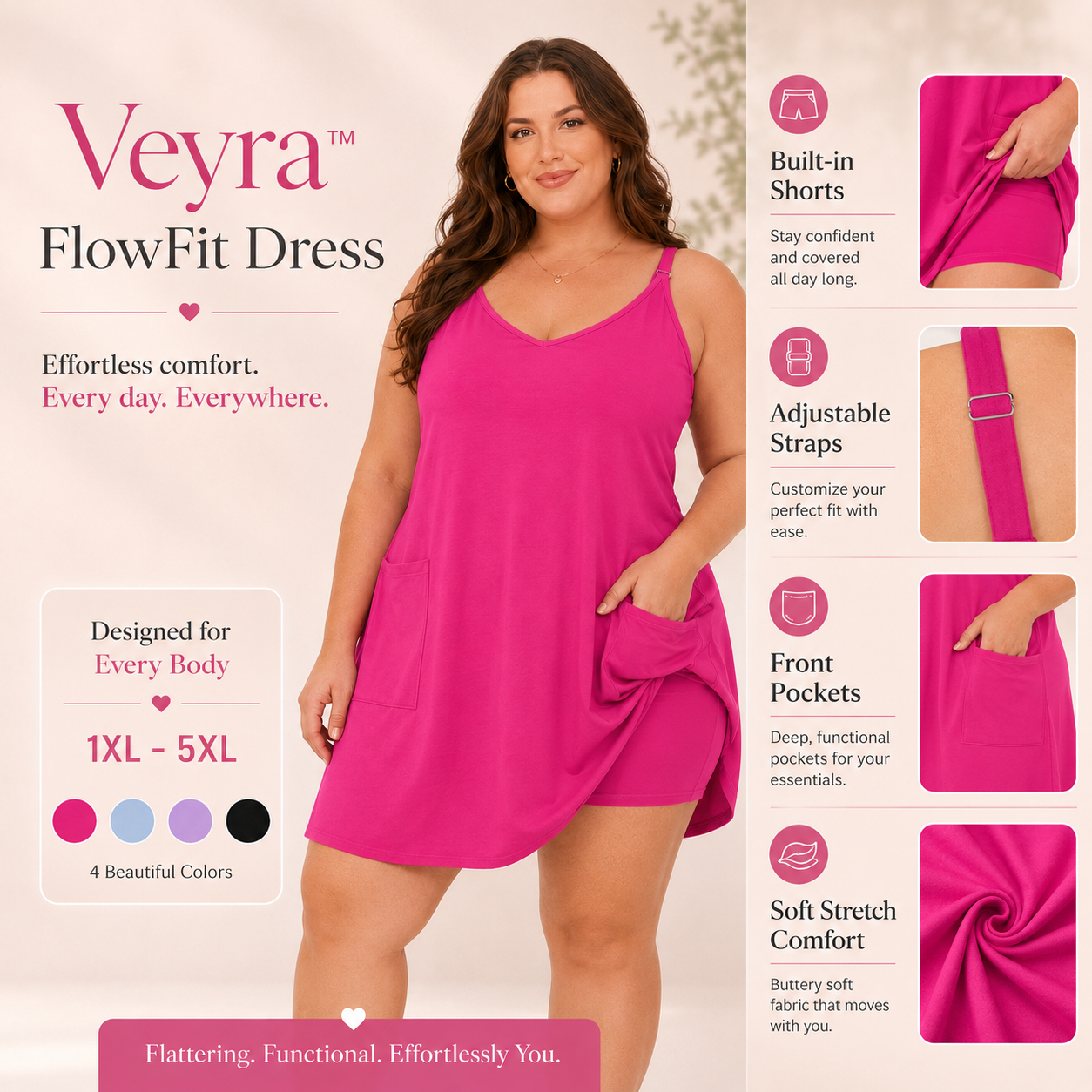 Achandise™ FlowFit Dress