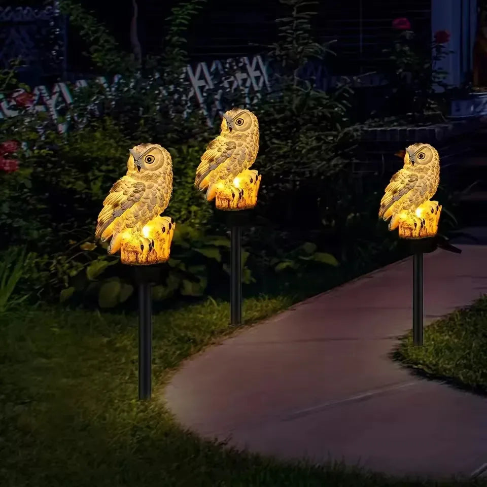 🎁 Last Day 50% OFF 🔥 Waterproof Solar Owl Light