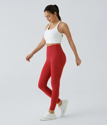 🔥Alisanda®  High Waisted Waist Shaping Pocket Shaping Training Leggings