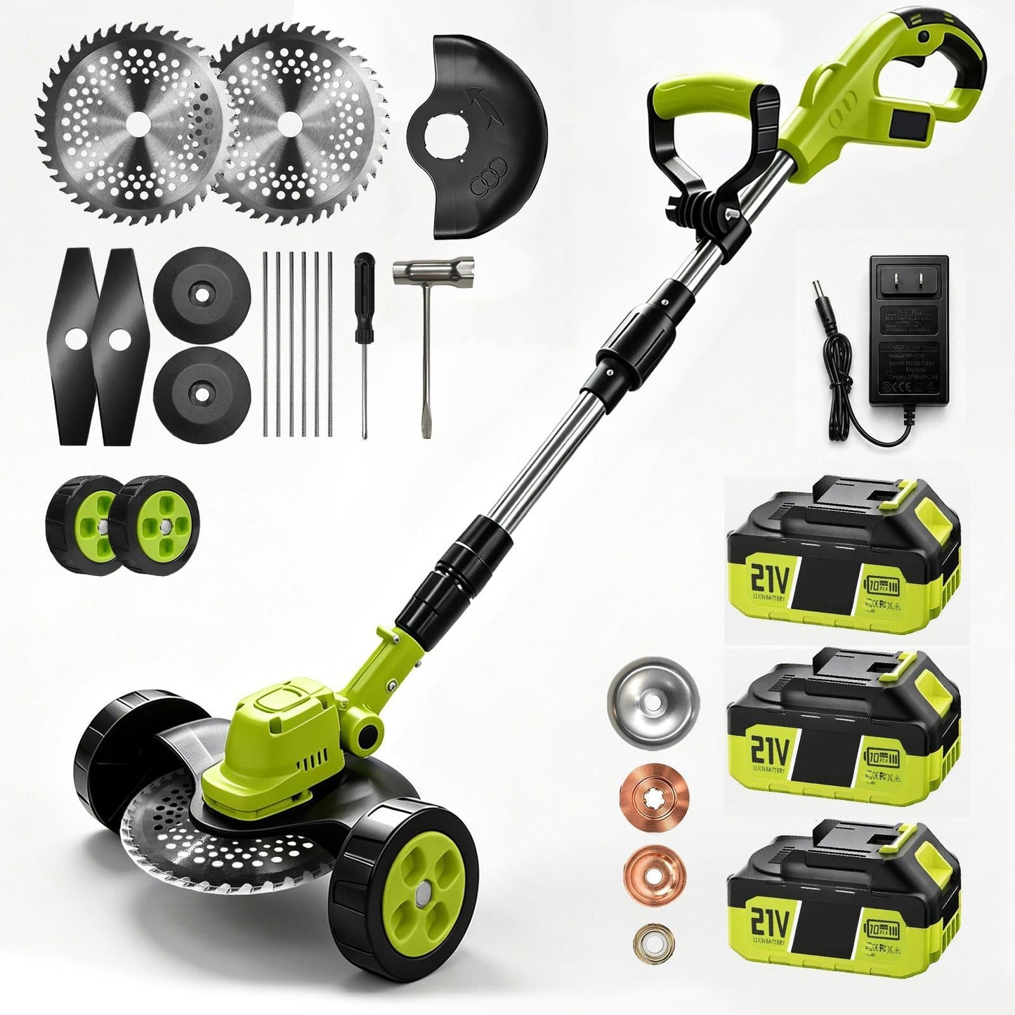 🌿60% OFF TODAY⚡ 3-in-1 Cordless Grass Trimmer