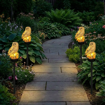 🎁 Last Day 50% OFF 🔥 Waterproof Solar Owl Light