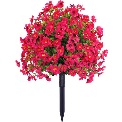 🎁 Last Day Coming Soon: 40% Off 💐 Artificial Topiary Ball Trees with Flowers and Ground Spikes 💐