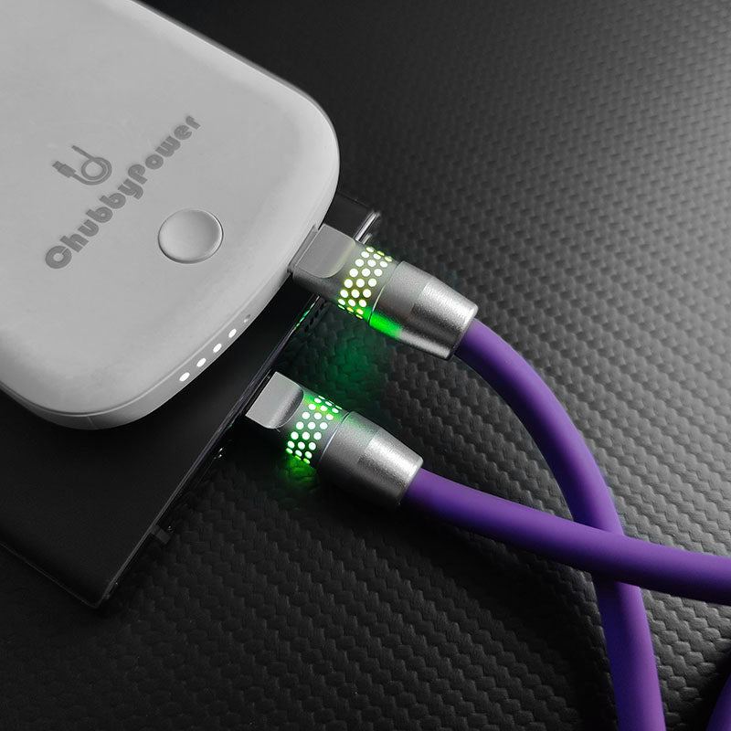 100W Fast Charge Cable With RGB Glow