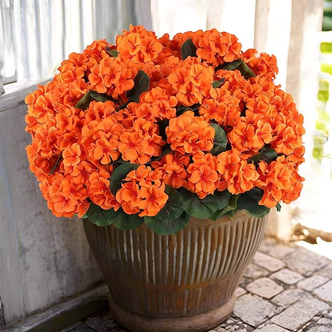 🎁 Last Day 60% OFF - Artificial Geranium Flowers For Outdoors