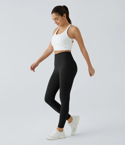 🔥Alisanda®  High Waisted Waist Shaping Pocket Shaping Training Leggings