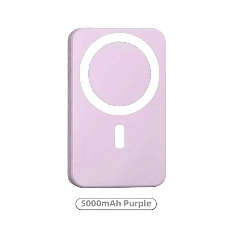 🔋 Magnetic Wireless Power Bank for iPhone – 5000mAh
