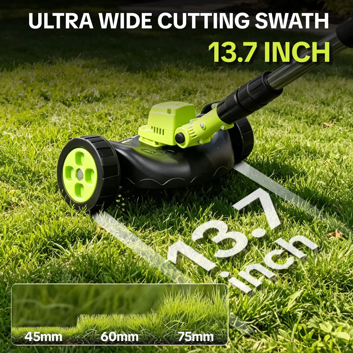Lawn edging mode