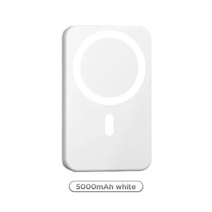 🔋 Magnetic Wireless Power Bank for iPhone – 5000mAh