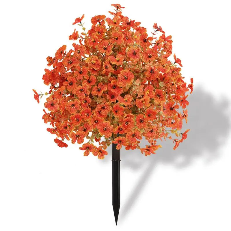 🎁 Last Day Coming Soon: 40% Off 💐 Artificial Topiary Ball Trees with Flowers and Ground Spikes 💐