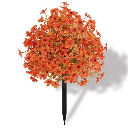 🎁 Last Day Coming Soon: 40% Off 💐 Artificial Topiary Ball Trees with Flowers and Ground Spikes 💐