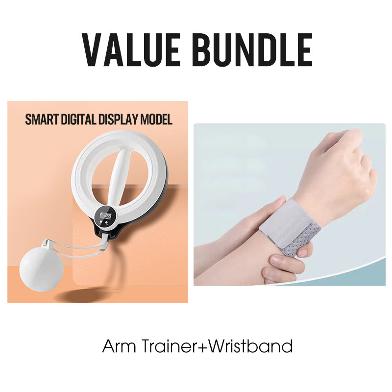 📢📢40% OFF !! ⏰360° Hand Crank Arm & Forearm Trainer with Smart Counter