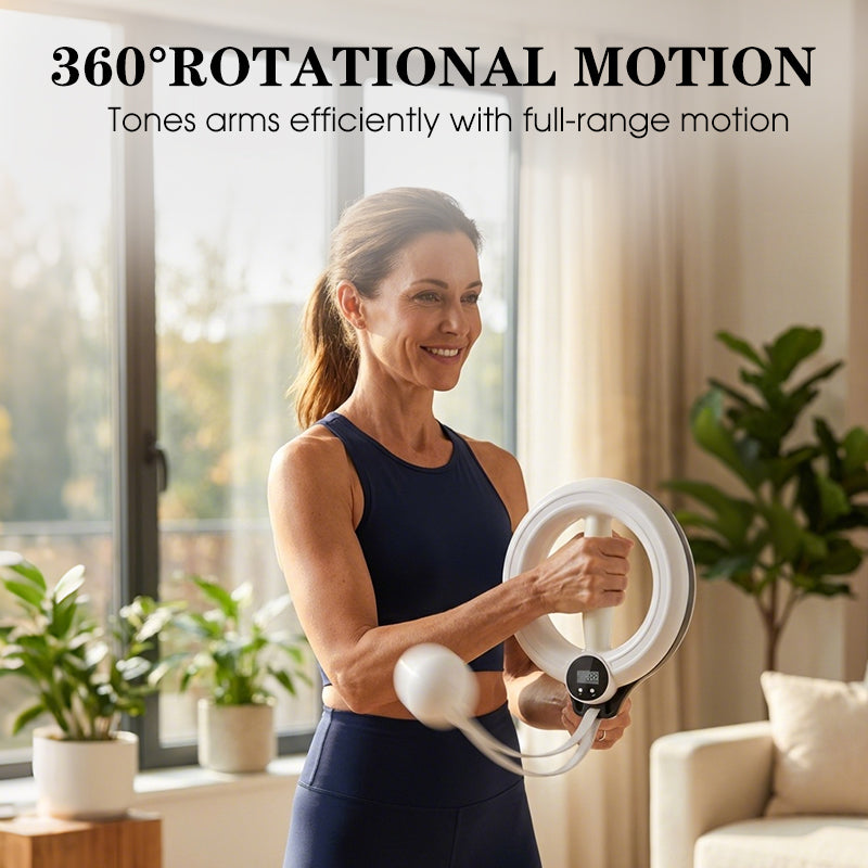 📢📢40% OFF !! ⏰360° Hand Crank Arm & Forearm Trainer with Smart Counter